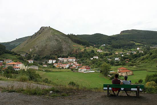 Bonitas vistas de Ontón, ya en Cantabria, ¿o no?
